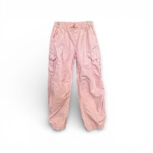 GAP Kids Soft Pink Cargo Joggers